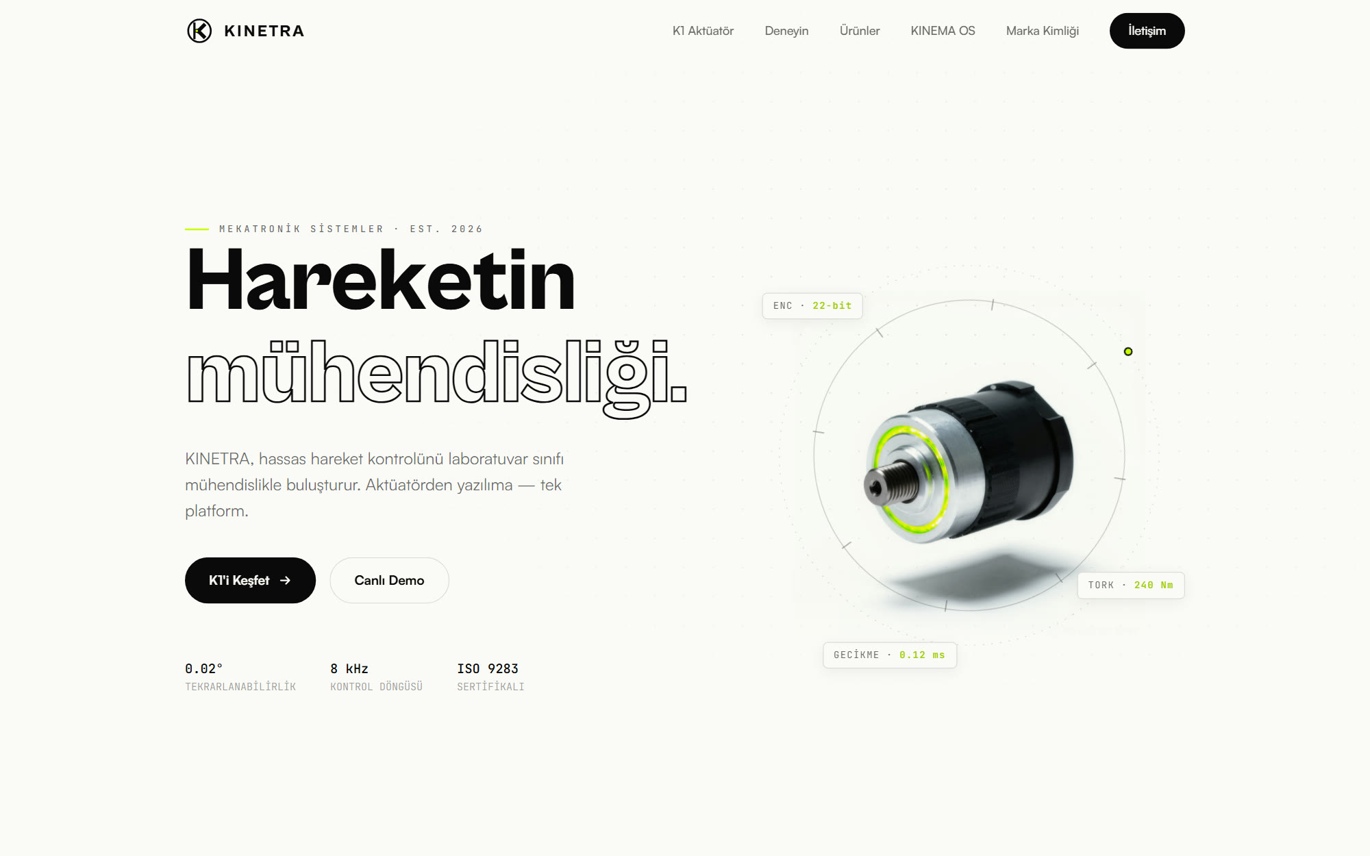Otomasyon web sitesi ekran görüntüsü